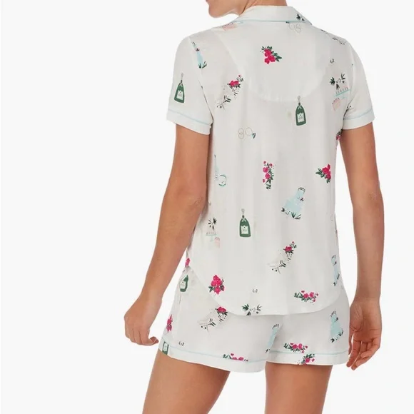 kate spade bridal wedding Pajamas Short set. - Picture 2 of 6